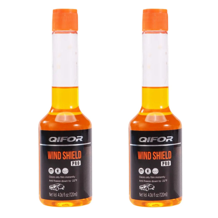 QIFOR Professional Concentrated Glass Cleaner - Professional Strength Glass Cleaner for Shiny, Streak-Free, Residue-Free Glass