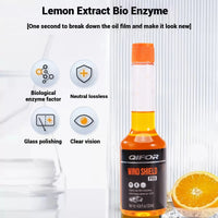 QIFOR Professional Concentrated Glass Cleaner - Professional Strength Glass Cleaner for Shiny, Streak-Free, Residue-Free Glass