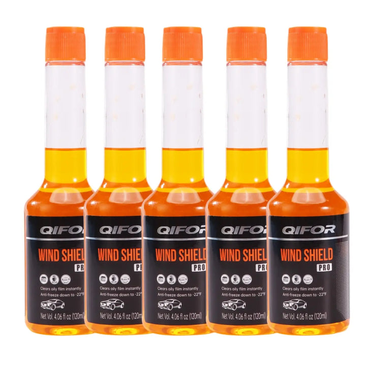 QIFOR Professional Concentrated Glass Cleaner - Professional Strength Glass Cleaner for Shiny, Streak-Free, Residue-Free Glass